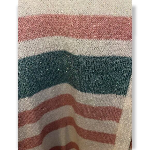 Alfred Dunner glitter sparkle sweater Sz XL - Picture 2 of 3